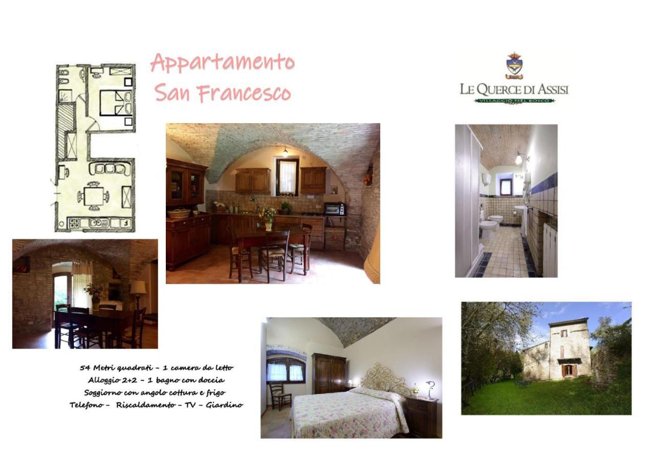 Agriturismo Le Querce Di Assisi Villa Bagian luar foto