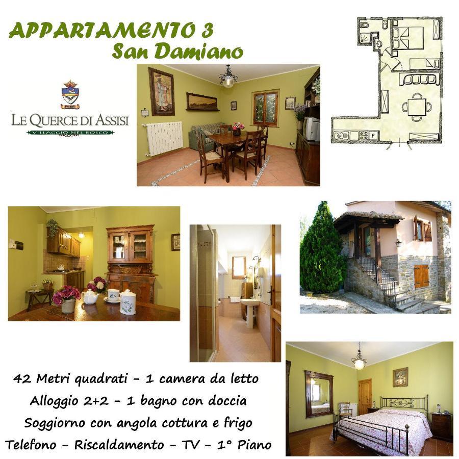 Agriturismo Le Querce Di Assisi Villa Bagian luar foto